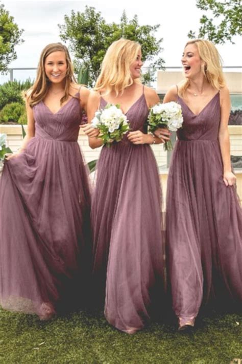Best 6 Mauve Wedding Color Combos For 2019 Mauve Bridesmaid Dress