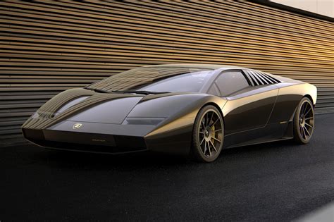 The Lamborghini Countach 50 Concept Is Retro Perfection Carbuzz