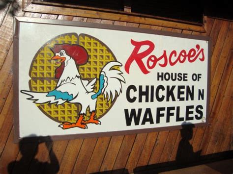 See more ideas about roscoes waffle recipe, recipes, waffle recipes. Best places to eat in Los Angeles: Roscoe's Chicken N Waffles had to try this combination. Yummy ...