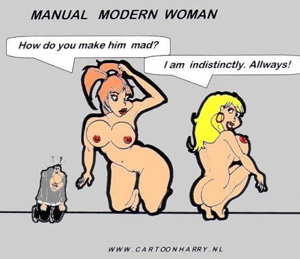 Modern Women Manual2 By Cartoonharry Love Cartoon TOONPOOL