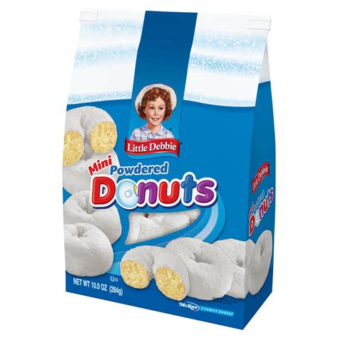 Little Debbie Mini Powdered Donuts Nutrition Facts Home Alqu