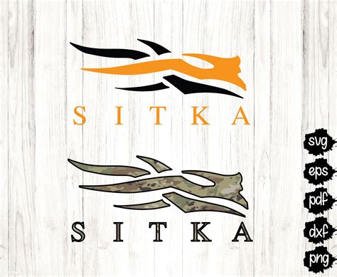 Sitka Hunting Gear Logo Set Of 2 Sticker Multi Color Vinyl Etsy