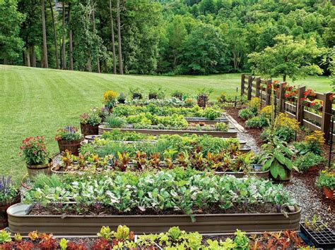 Canyon Kitchen Garden Beds Potager Garden Raised Garden Backyard