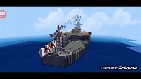 My Created Ijn Musashi Battleship But Mcpe😮 Youtube