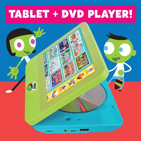 Buy Pbs Playtime Pad 7 Kid Safe Educational Tablet And Dvd Player All