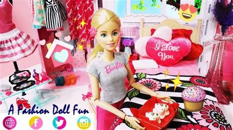Barbie Morning Routine In Romantic Pink House And Date With Ken 💕🏠 Barbie Dream House Hd