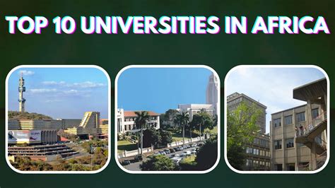 Top Ten Best Universities In Africa In 2022 Connectyu