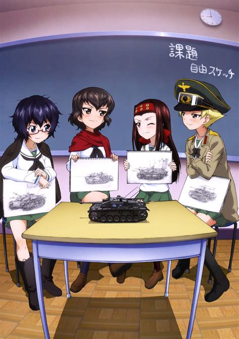 Caesar Girls Und Panzer Kiyomi Sugiyama Nogami Takeko Girls Und My