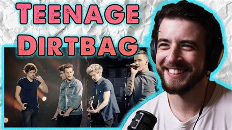 One Direction Reaction Teenage Dirtbag This Is Us Live And 5sos