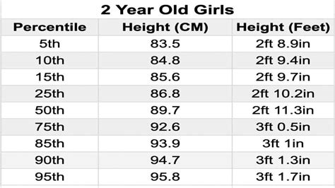 How Tall Are 2 Year Olds And How Much Do They Weigh