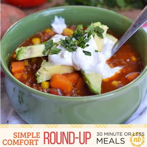 Simple Comfort Food 30 Minute Easy Meal Ideas Nelliebellie
