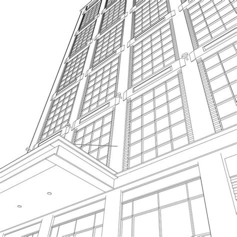 Buildings Perspective Drawing At Getdrawings Free Download