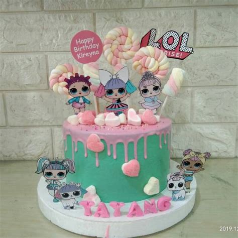 Jual Lol Lol Theme Cake Birthday Cake Kue Ulang Tahun Shopee Indonesia