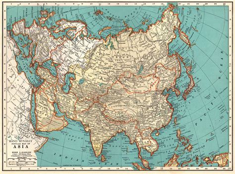 Antique Asia Map Old Cartographic Map Antique Maps Digital Art By Riset