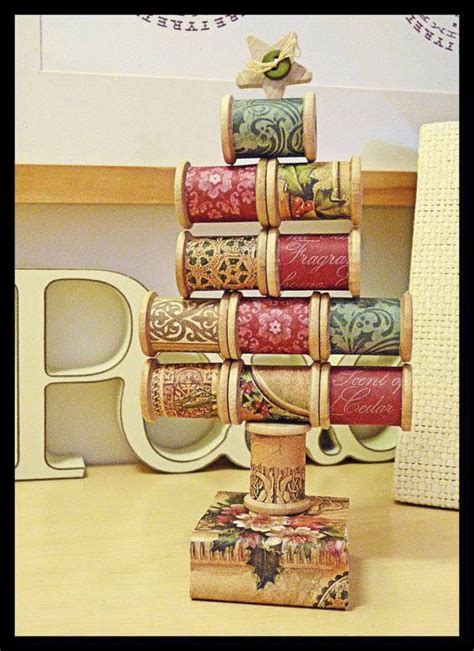 Image May Contain Indoor Spool Crafts Wooden Spool Crafts Holiday