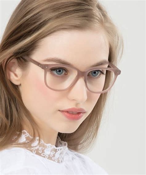 escape rectangle matte pink glasses for women eyebuydirect matte pink eyebuydirect pink frames