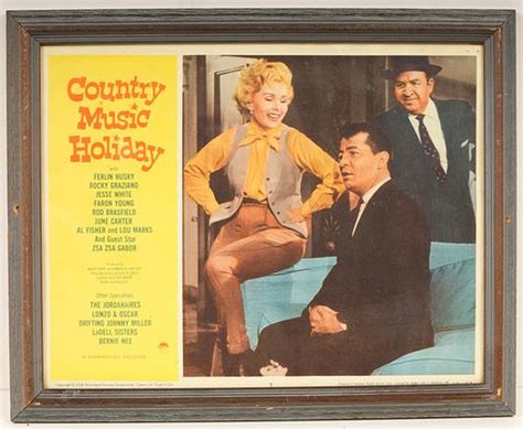 Original 1958 Country Music Holiday Movie Poster For Sale At Auction