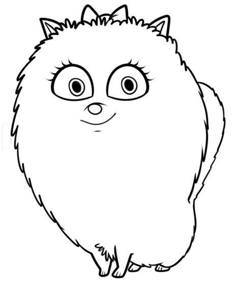 Snowball from the secret life pets coloring page within. Best of secret life of pets 2 snowball coloring pages on ...