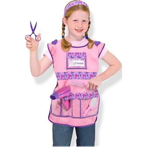 Melissa And Doug Hair Stylist Role Play Costume Set Role Play Costume
