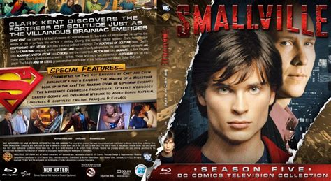 Smallville Season 5 Custom Bluray Tv Blu Ray Custom Covers