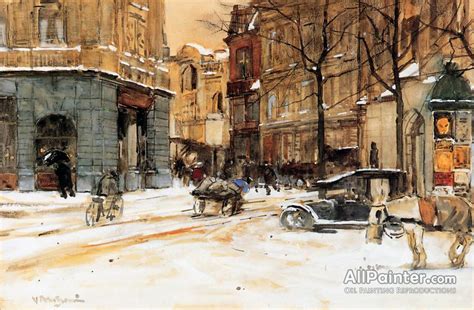 Wheelchair accessible accessible for the visually impaired. Floris Arntzenius Buitenhof Den Haag Oil Painting ...