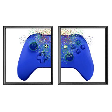 Set Of 2 Xbox Prints Xbox Wall Art Xbox Decal Xbox Print Etsy