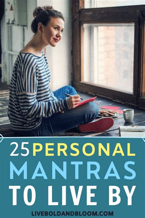 Transformative Personal Mantras To Live By Personal Mantra