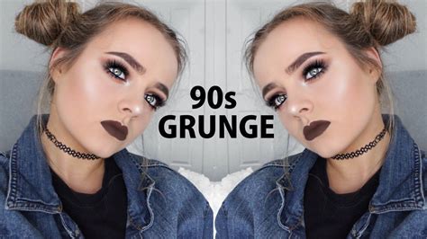 90s grunge makeup tutorial chit chat grwm conagh kathleen 90s grunge makeup punk makeup
