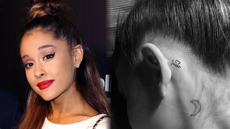 Ariana grande covered her tattoos on her wedding day. Ariana Grande Debuts Never-Before-Seen Bee Tattoo in Honor ...