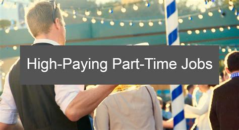 19 Part Time Jobs That Pay Well Updated 2020