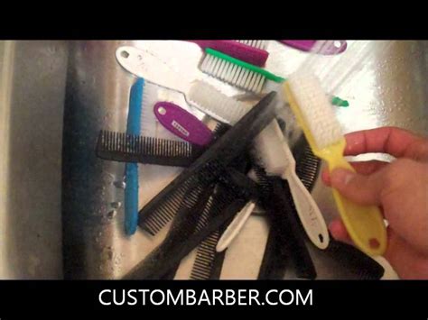 Best Way To Clean Your Brushes And Combs ADTHEBARBER COM YouTube