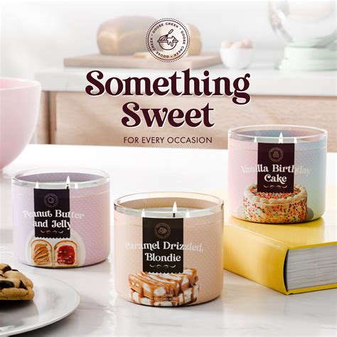 Blueberry Cheesecake Large 3-Wick Candle - Indulgent Dessert Fragrance