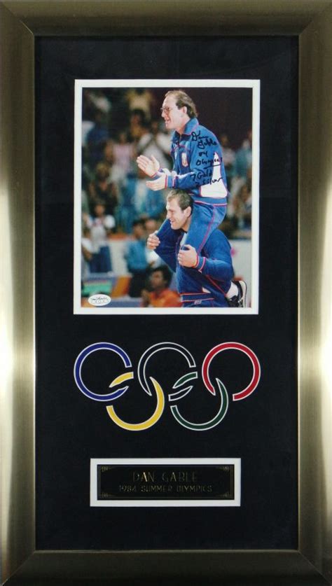 Dan Gable Autographed Olympics Photo CSD Memorabilia