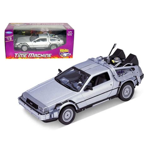 Delorean From Movie Back To The Future 1 124 Diecast Model Car