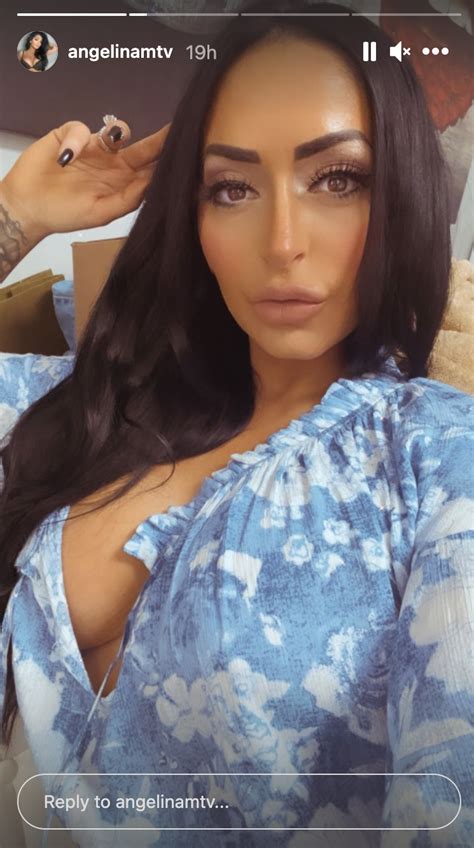 jersey shore s angelina pivarnick looks unrecognizable as she shows off her butt lift surgery in