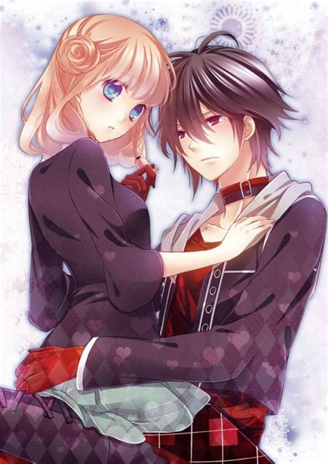 A Girl And A Cute Boy Amnesia Anime Anime Anime Love