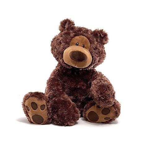 Philbin Teddy Bear Stuffed Animal Plush Chocolate Brown 18