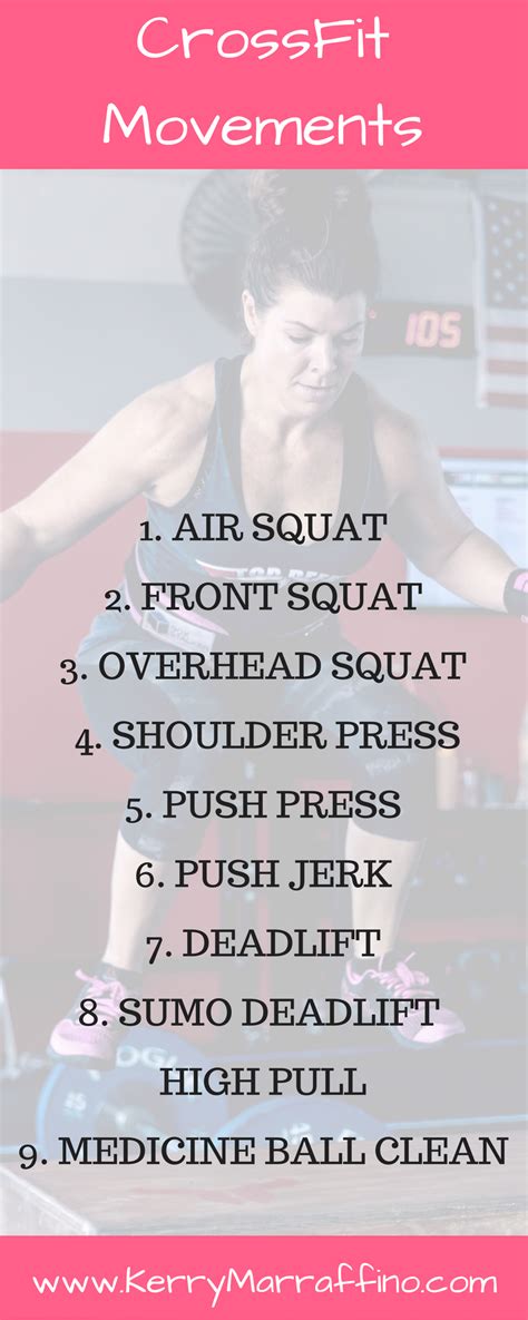 These Are The 9 Foundational Crossfit Movements