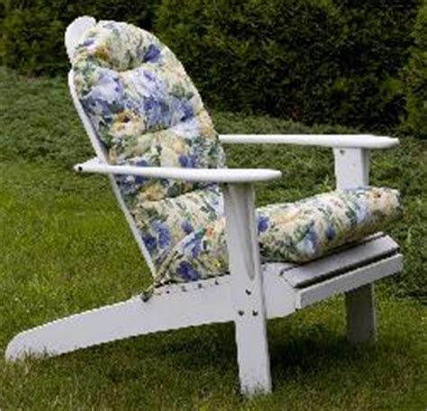 Trueshopping bowland adirondack wooden rocking chair for garden or patio. Outdoor Blue Floral Adirondack Chair Cushion - Free ...