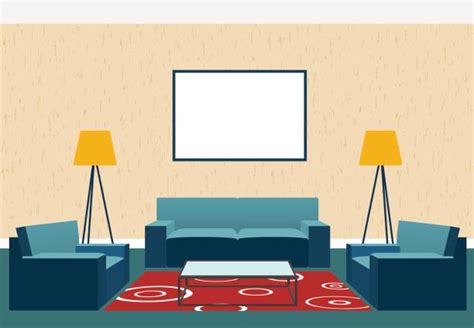 Animated Living Room Illustrations Royalty Free Vector Graphics And Clip