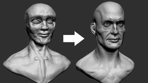 How To Improve Your Face Sculpting In Zbrush Real Time Sculpting