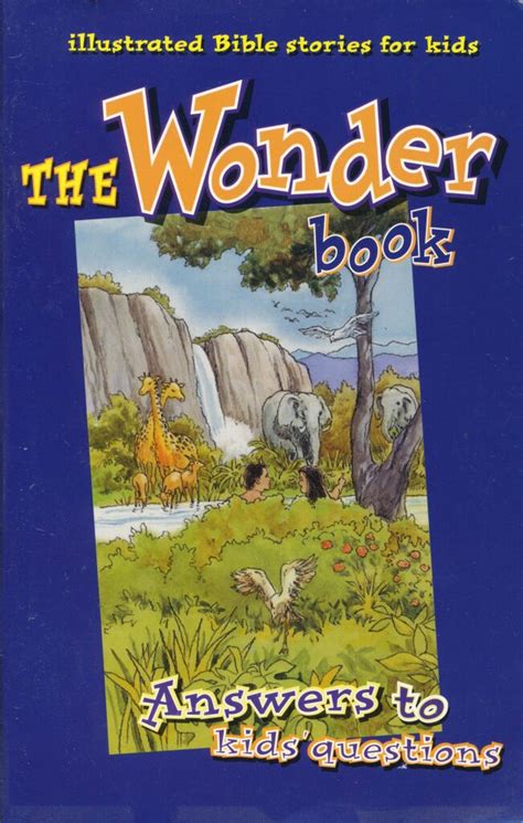 The Wonder Book Illustrated Bible Stories For Kids Books N Bobs