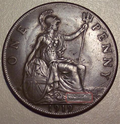 1919 Great Britain Penny