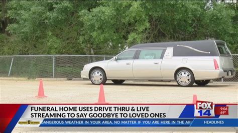 Funeral Home Uses Drive Thru To Say Goodbye Youtube