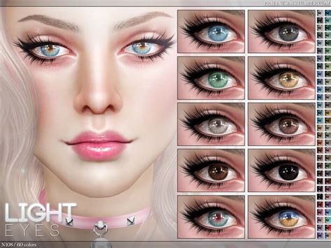 Sims 4 Light Eyes Color N108 The Sims Book