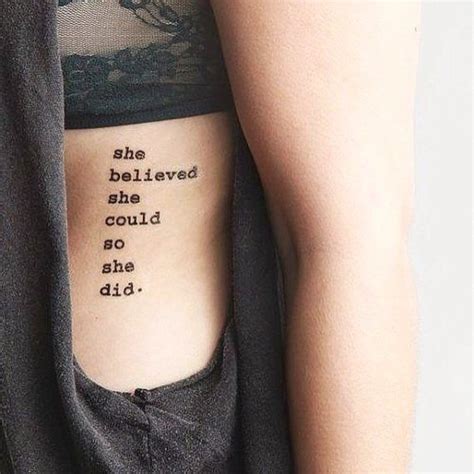 Inspirational Quote Tattoos That Will Change Your Perspective