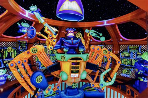 buzz lightyear s space ranger spin disney s magic kingdom attractions