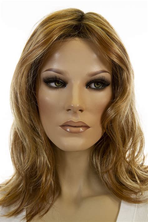 Minka 14 26S10 Blonde Medium Lace Front Light Weight Monofilament Jon