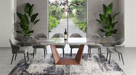 Modern Glass Dining Room