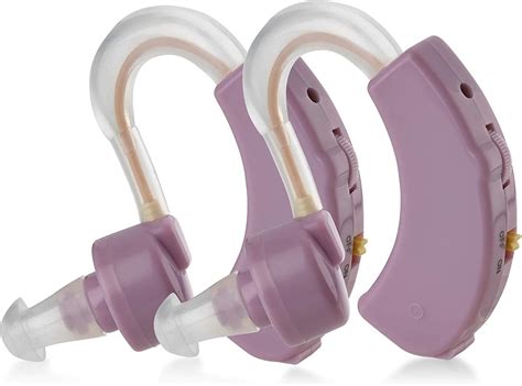 Medca Premium Listening Set Of 2 Small Bte Purple Amplifiers Audio